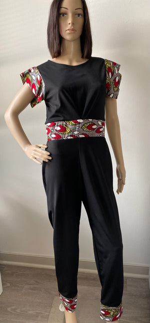 Ankara Sleeves Jumpsuit