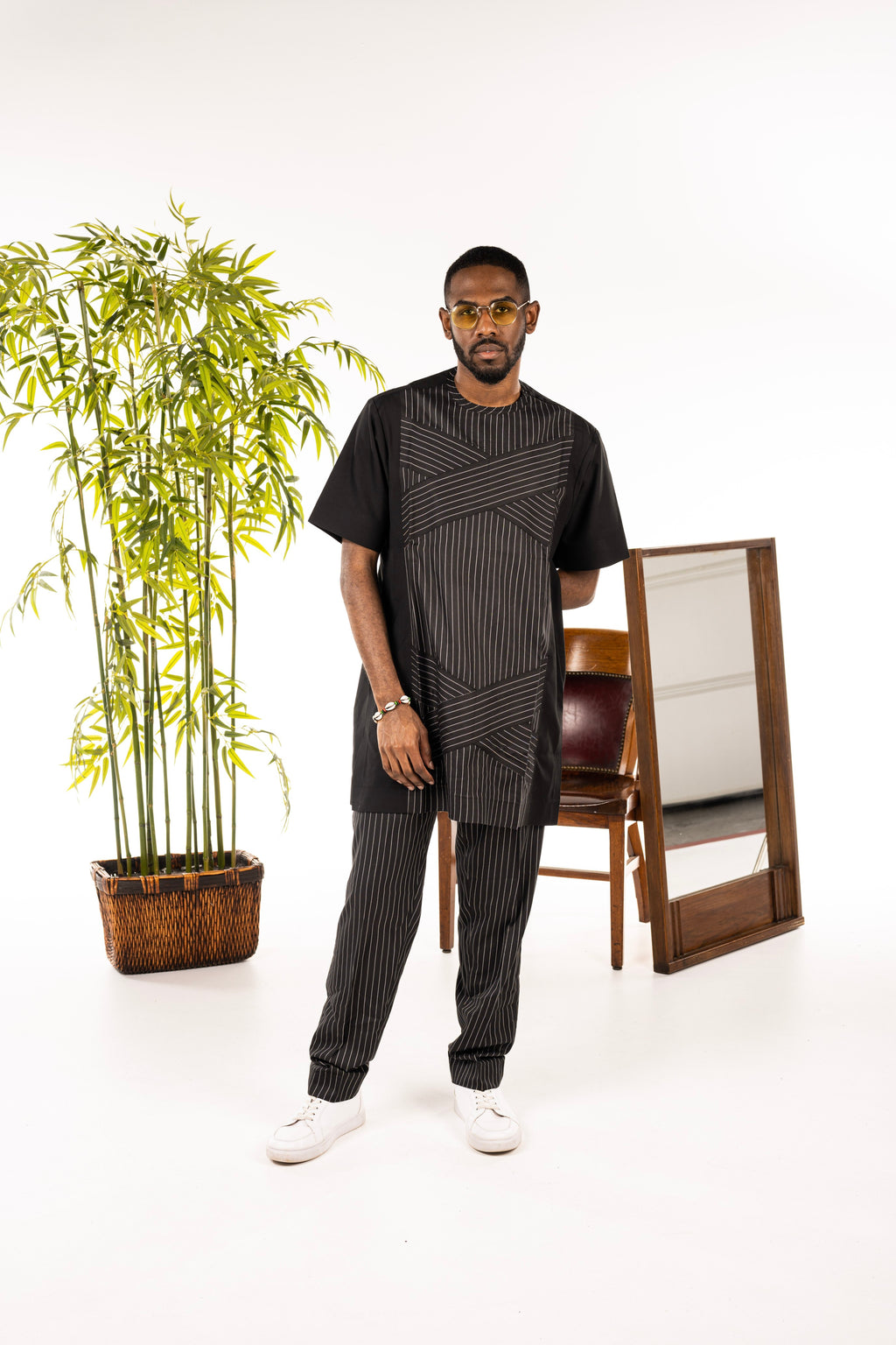 PINSTRIPES KAFTAN