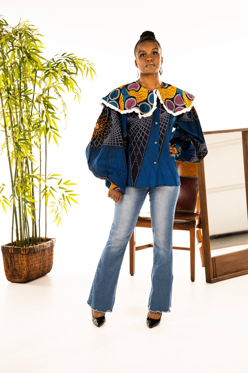 Ankara-Mix Cape