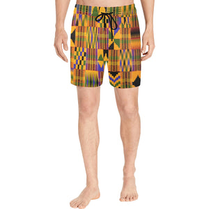 Afroswagg Kente Men's Swim Trunk - AFROSWAGG5