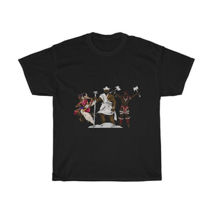 African gods Unisex T-Shirt (Warriors) - AFROSWAGG5