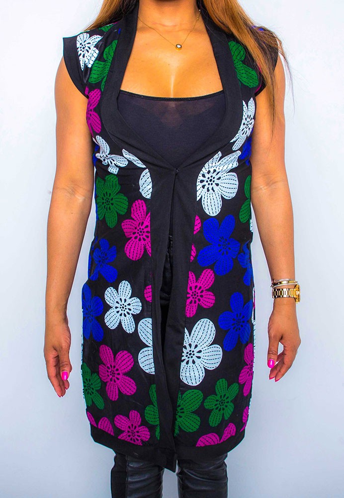 Ankara Kimono Jacket - AFROSWAGG5