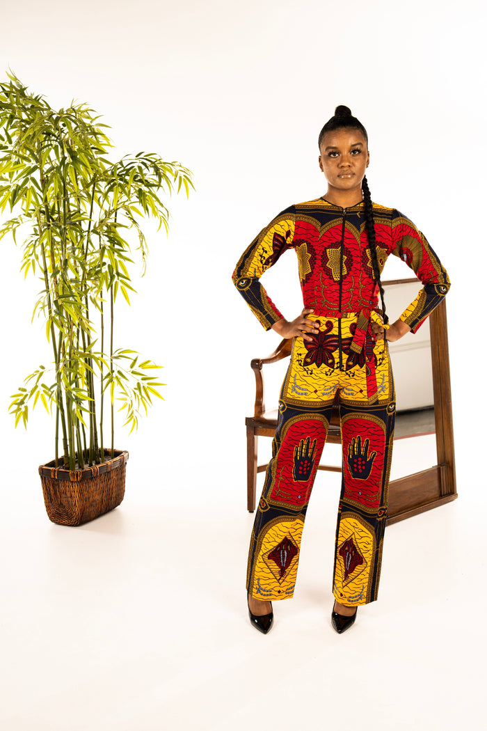 Classic Ankara Jumpsuit