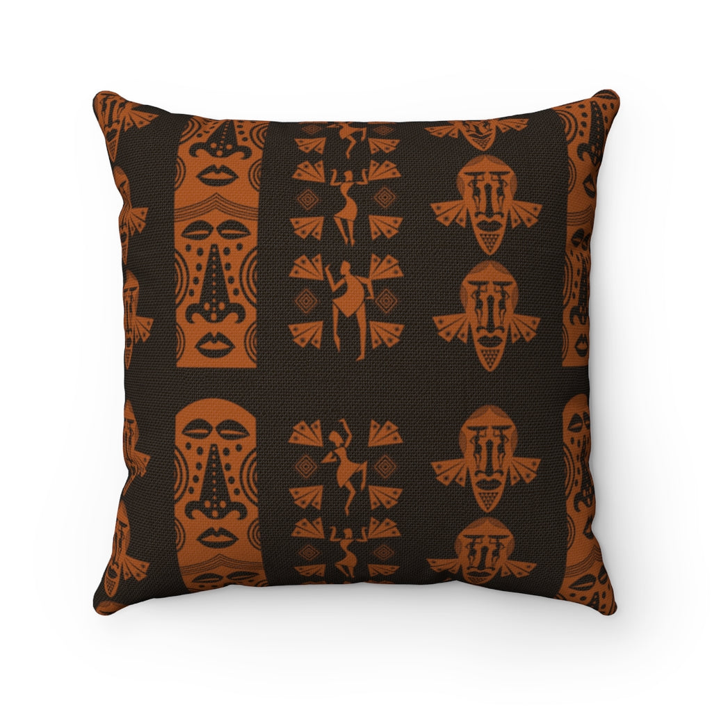 Mask Square Pillow - AFROSWAGG5