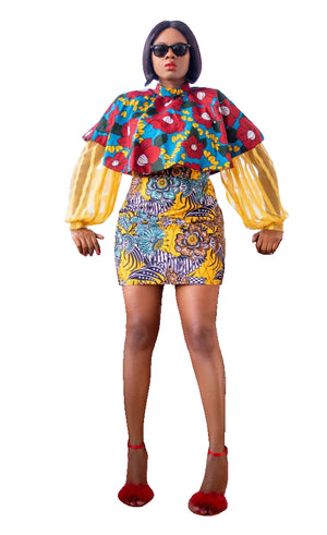 Ajoke Extra - 2 Piece Outfit - AFROSWAGG5